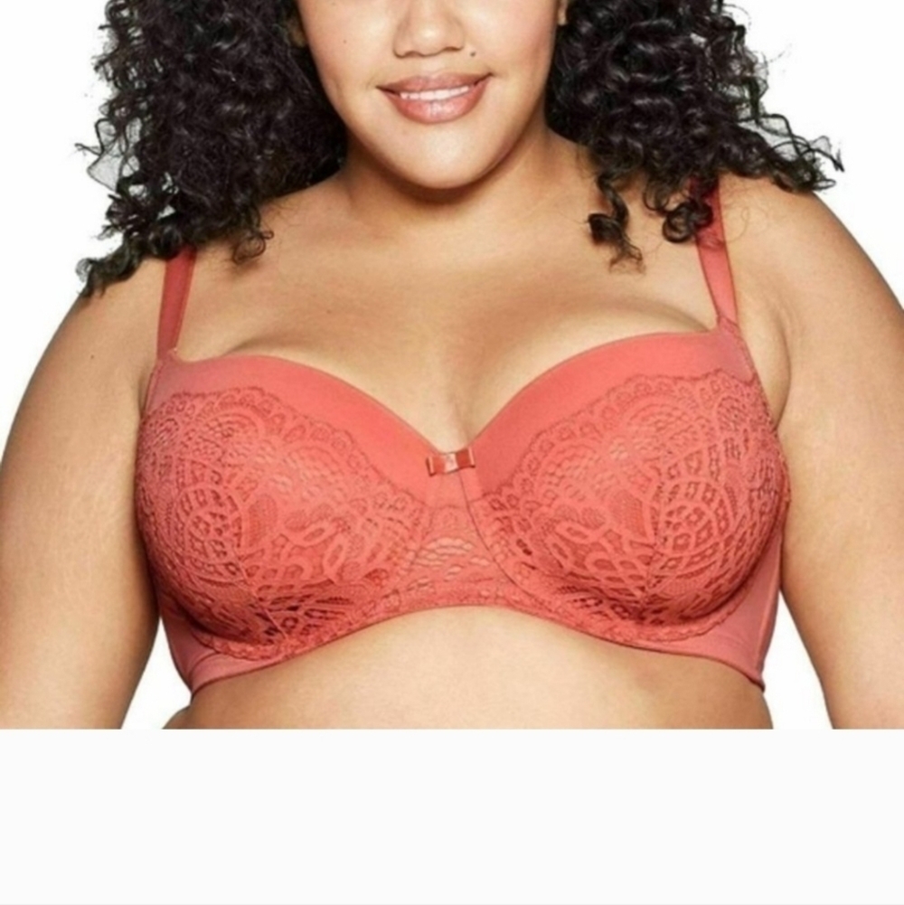 Auden Balconette Bra Faded Rose Pink Lightly Lined